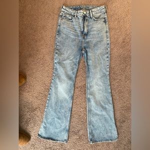 Old navy high waisted flare jeans